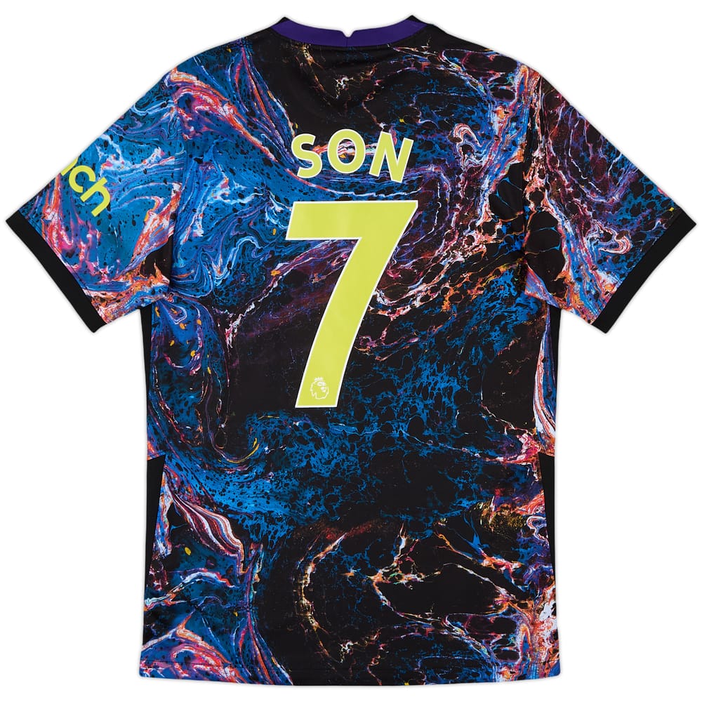 2021-22 Tottenham Away Shirt Son #7 - 8/10 - (S)