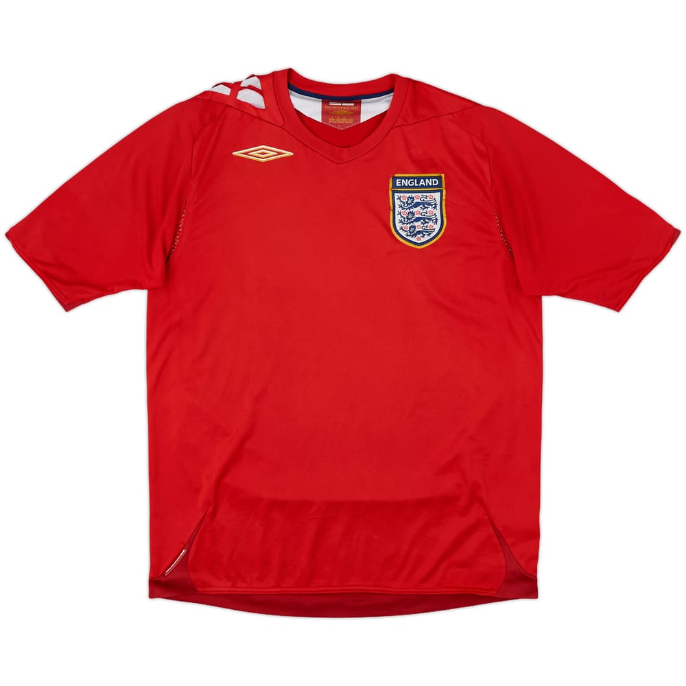 2006-08 England Away Shirt - 4/10 - (M)