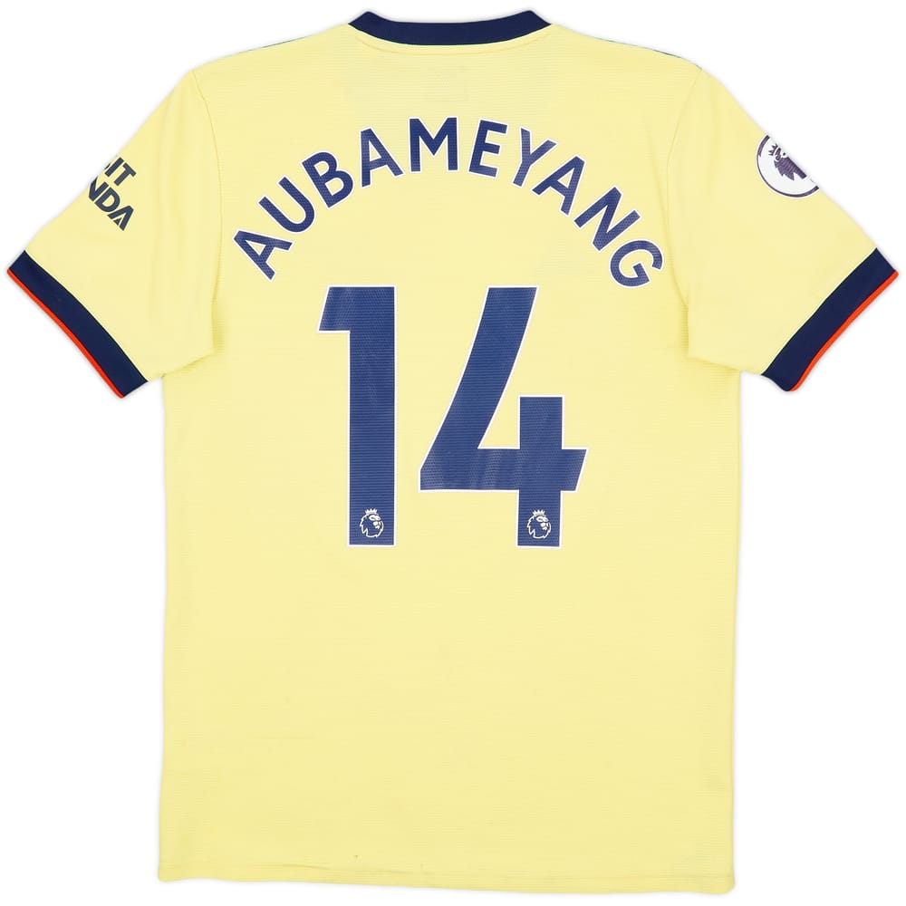 2021-22 Arsenal Away Shirt Aubameyang #14 - 5/10 - (M)