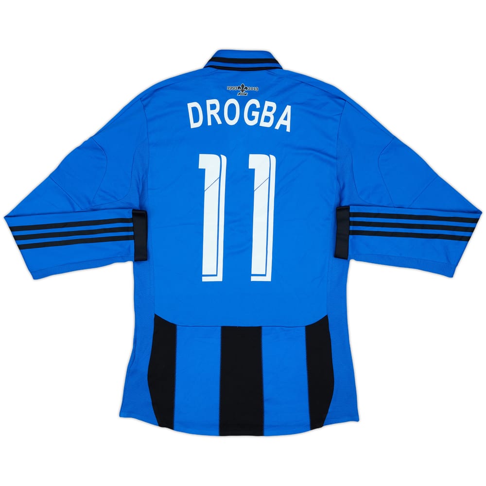 2013-14 Montreal Impact Authentic Home L/S Shirt Drogba #11 - 5/10 - (M)