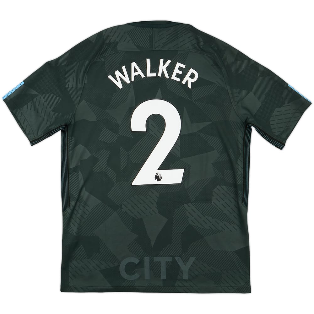 2017-18 Manchester City Third Shirt Walker #2 - 7/10 - (M)