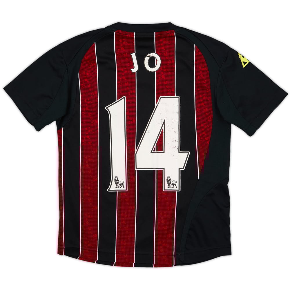 2008-09 Manchester City Away Shirt Jo #14 - 5/10 - (L.Boys)