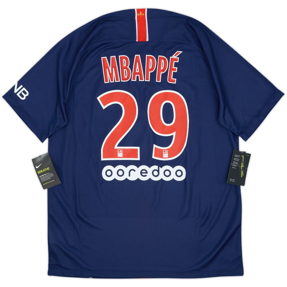 Camiseta de local del Paris Saint-Germain 2018-19 Mbappe #29 (L)