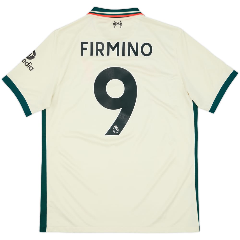 2021-22 Liverpool Away Shirt Firmino #9 - 9/10 - (L)