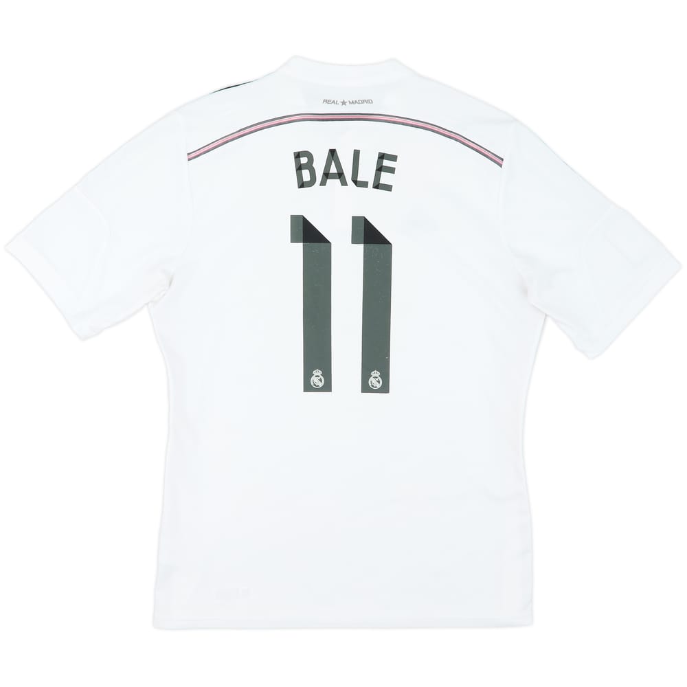 2014-15 Real Madrid Home Shirt Bale #11 - 7/10 - (XL)
