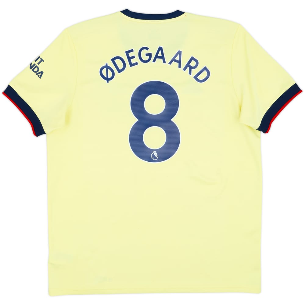 2021-22 Arsenal Away Shirt Odegaard #8 - 8/10 - (XL)