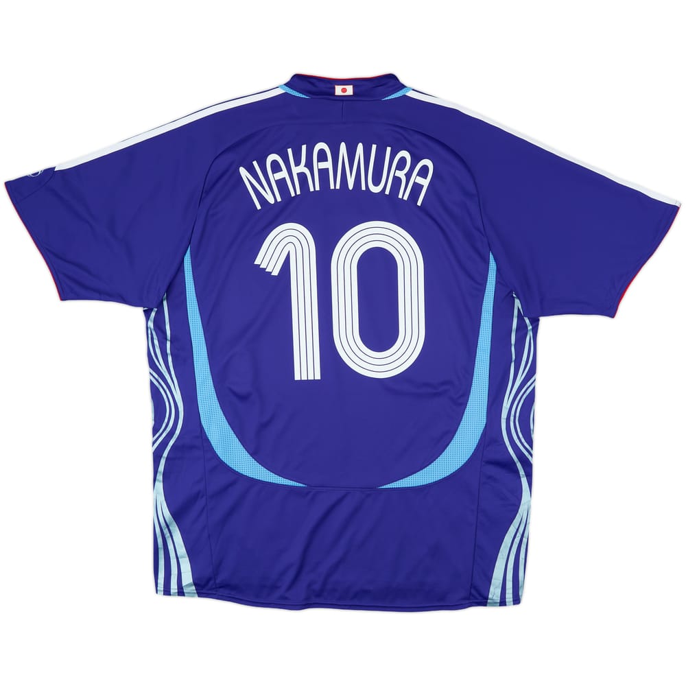 2006-08 Japan Home Shirt Nakamura #10 - 8/10 - (XL)