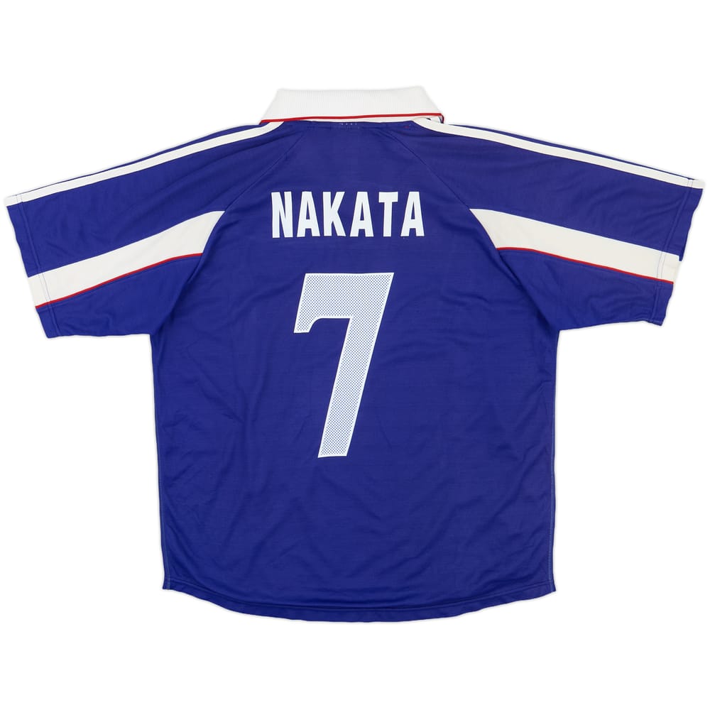 1999-00 Japan Player Issue Home Shirt Nakata #7 - 5/10 - (L)