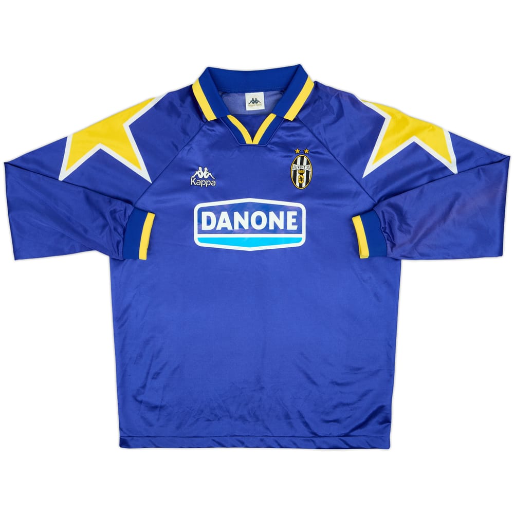 1994-95 Juventus Away L/S Shirt - 9/10 - (XL)