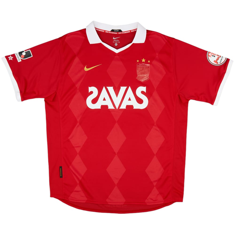 2010 Urawa Red Diamonds Home Shirt - 4/10 - (XL)