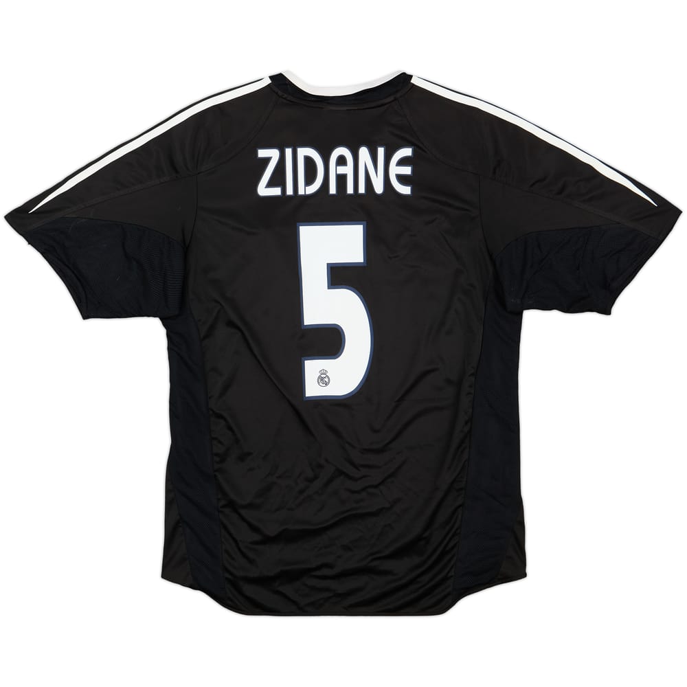 2004-05 Real Madrid Away Shirt Zidane #5 - 9/10 - (L)