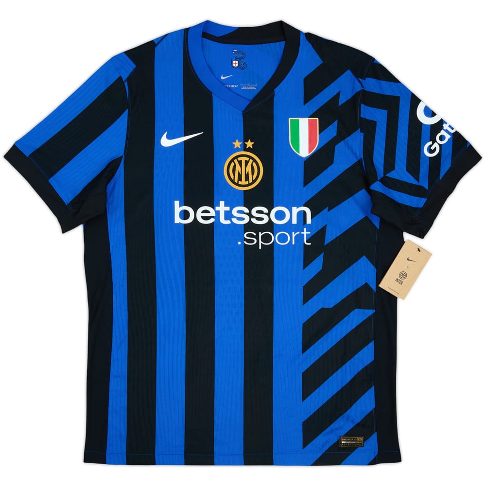 Camiseta auténtica de local del Inter Milan 2024-25 (L)
