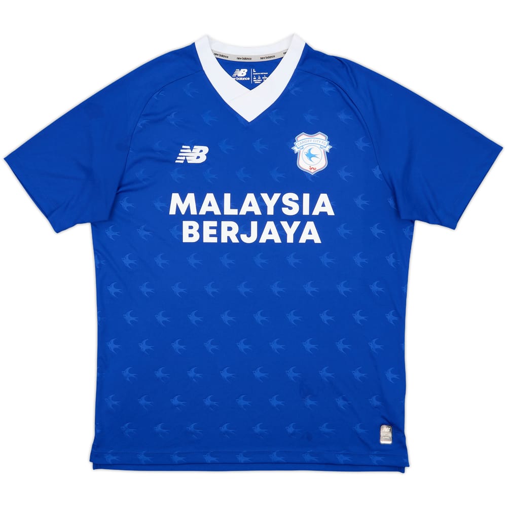 2022-23 Cardiff City Home Shirt - 10/10 - (L)
