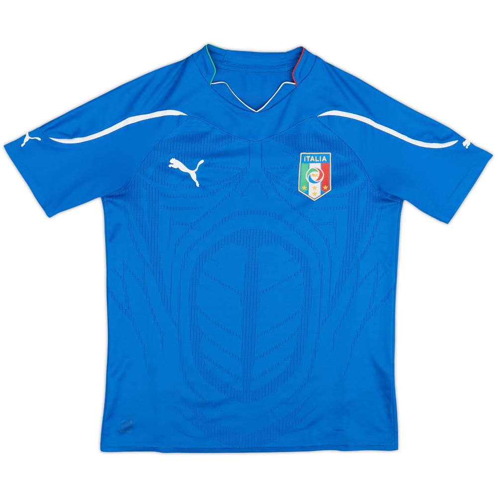 2010-12 Italy Home Shirt - 9/10 - (XL.Boys)