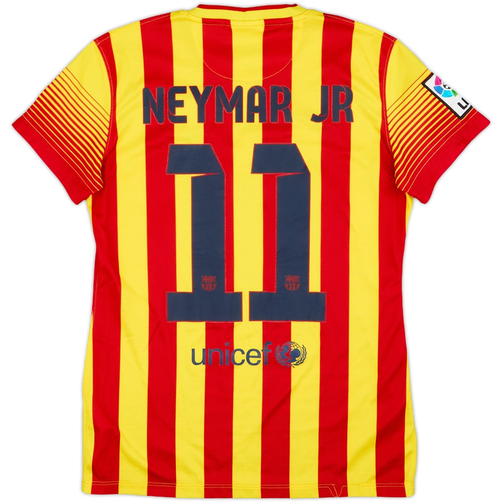 2013-15 Barcelona Away Shirt Neymar Jr #11 - 7/10 - (S)