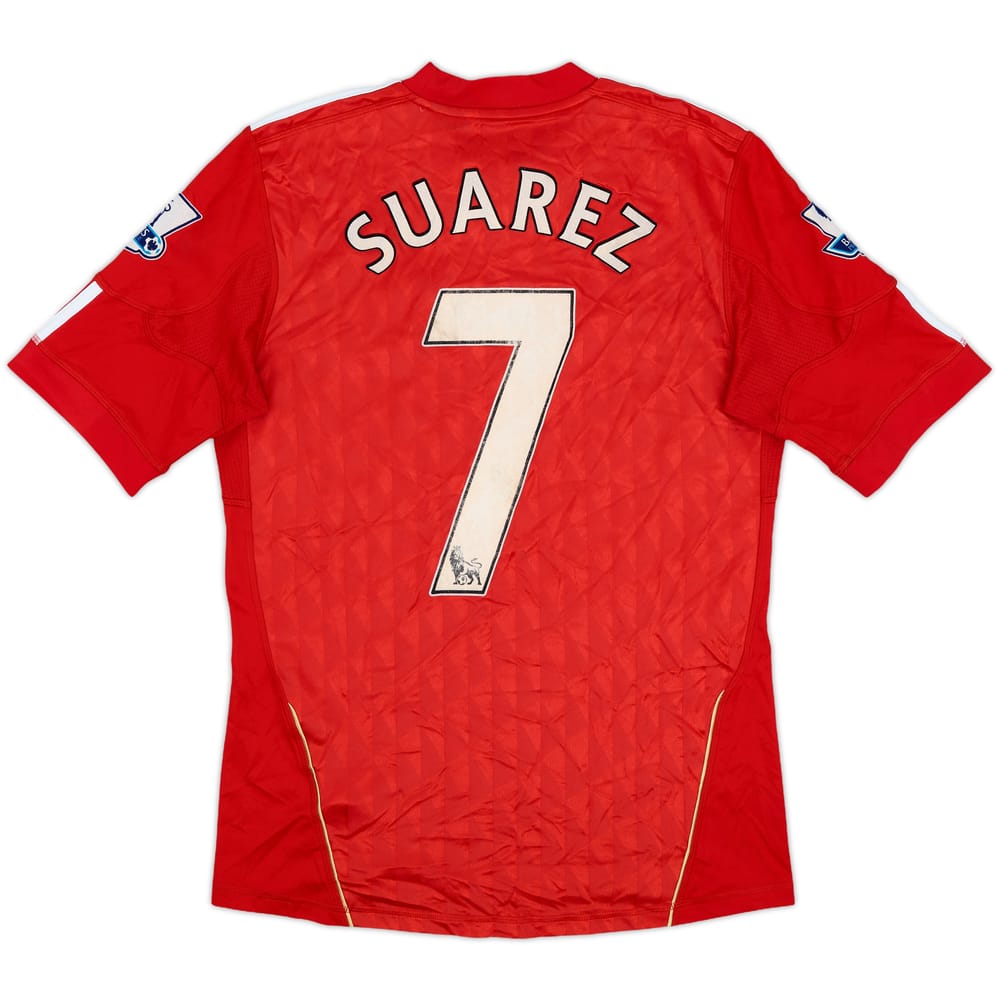 2010-12 Liverpool Home Shirt Suarez #7 - 5/10 - (S)