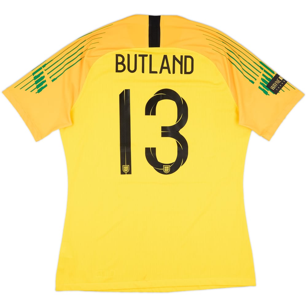 2018 England Match Issue GK Shirt Butland #13