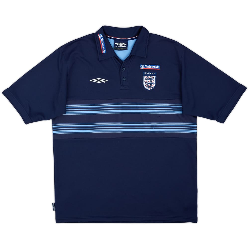 2002-04 England Umbro Polo Shirt - 6/10 - (L)