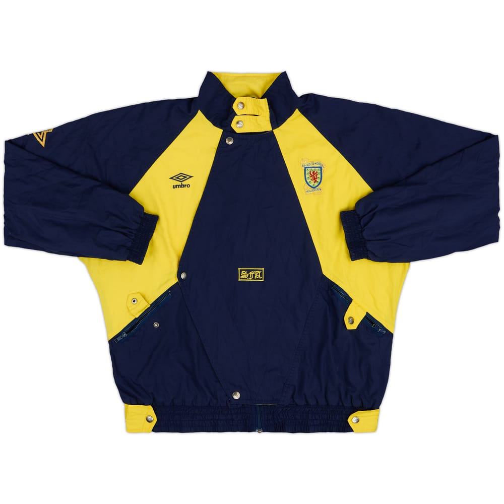 1990-92 Scotland Umbro Track Jacket - 8/10 - (XXL)