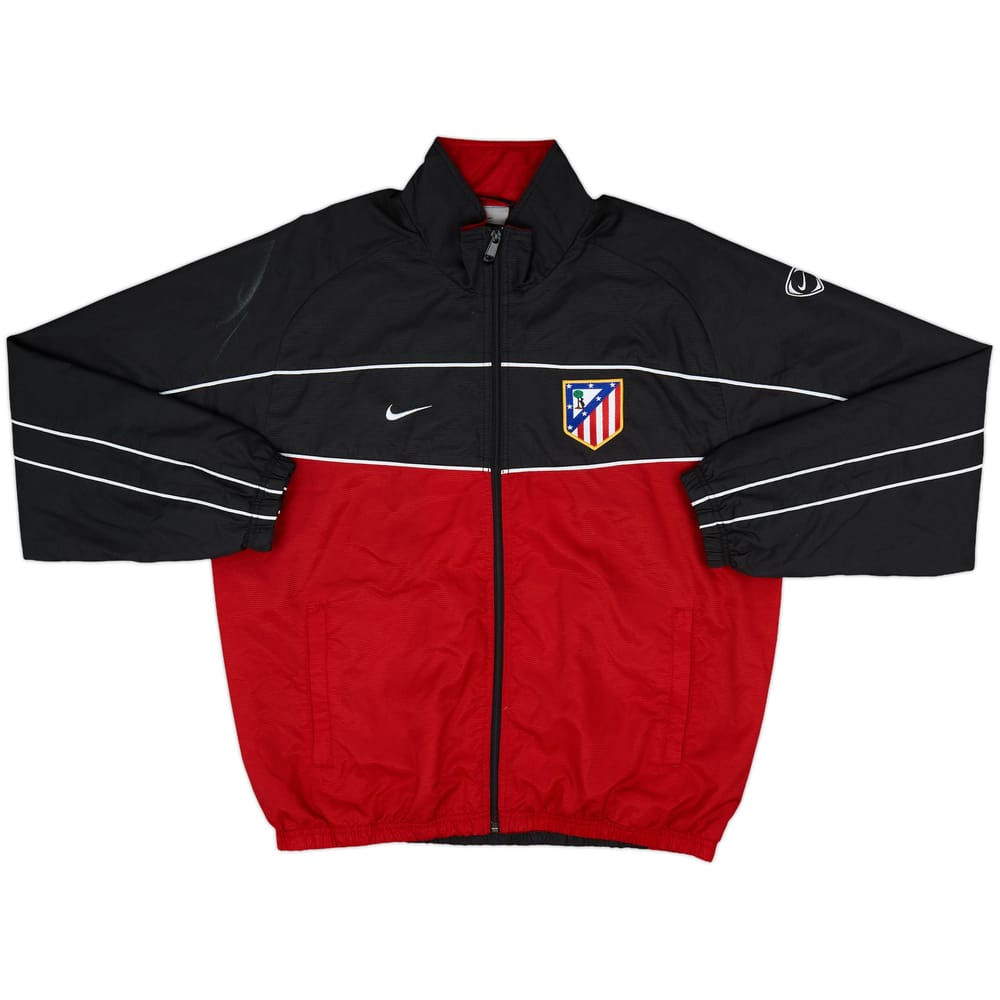 2001-02 Atletico Madrid Nike Track Jacket - 7/10 - (L)
