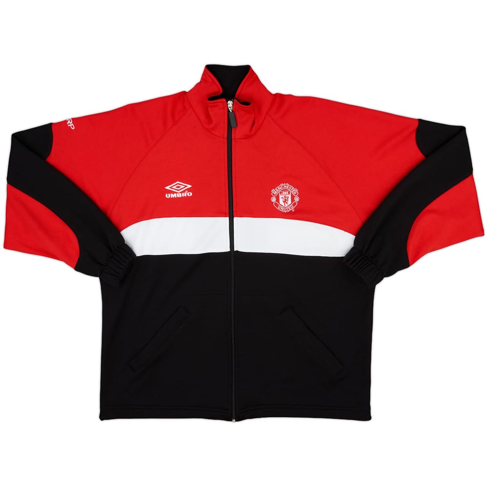 1999-00 Manchester United Umbro Track Jacket - 9/10 - (XL.Boys)