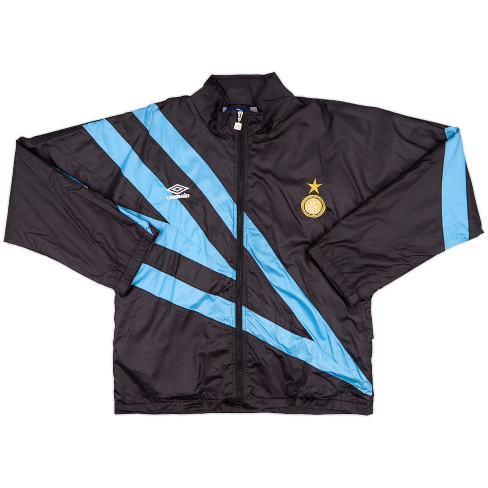 1992-93 Inter Milan Umbro Track Jacket - 8/10 - (S)