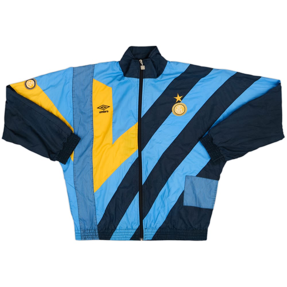 1992-93 Inter Milan Umbro Track Jacket - 8/10 - (XXL)