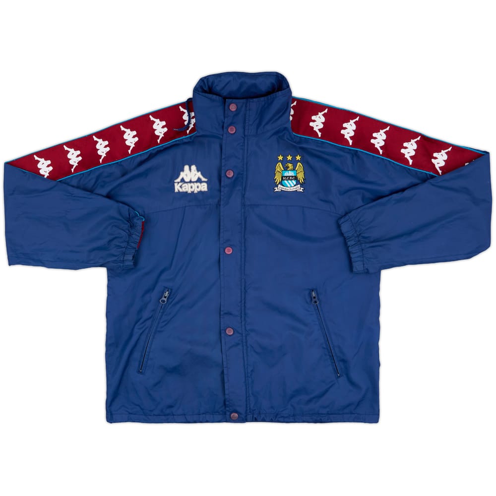 1997-99 Manchester City Kappa Track Jacket - 9/10 - (S)