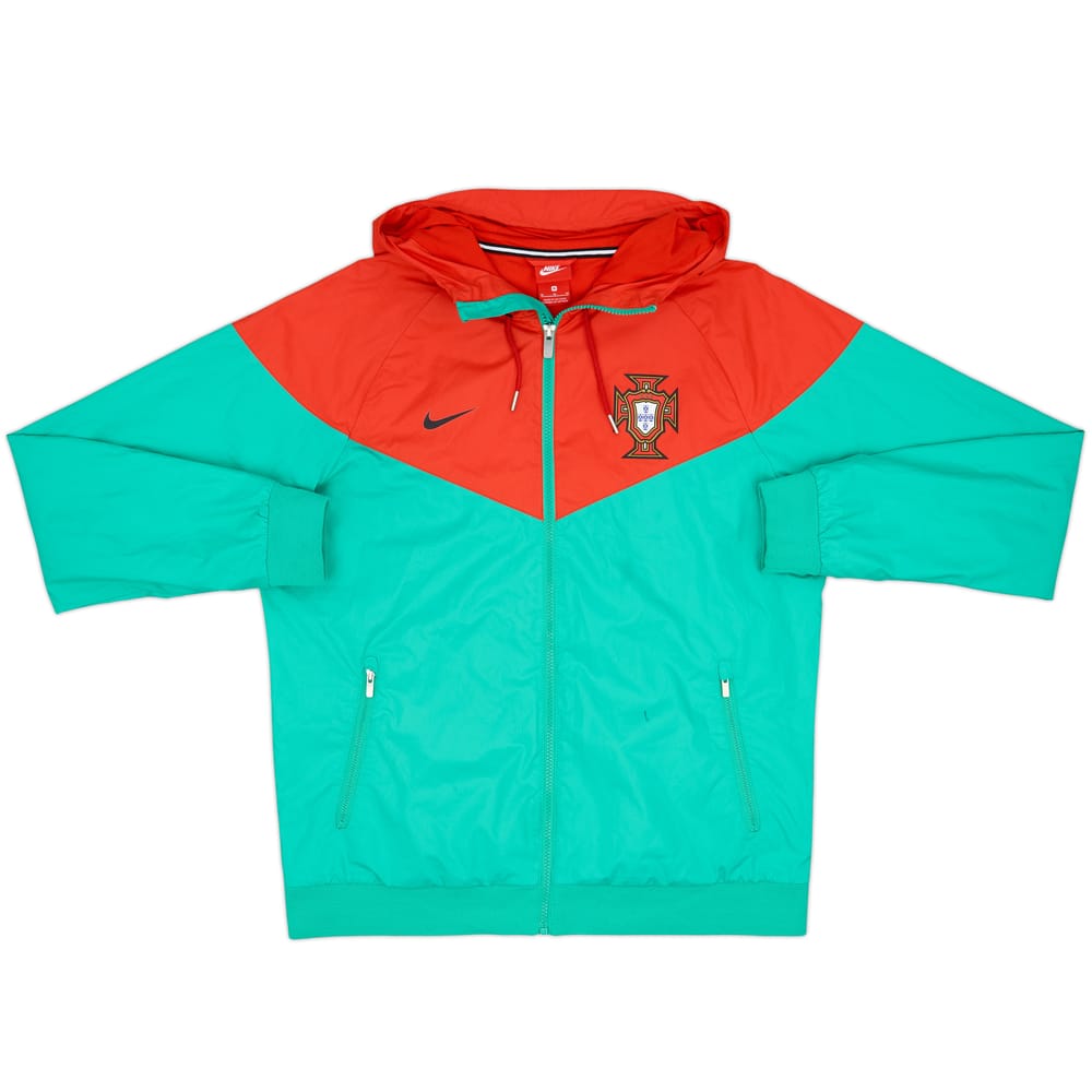 2018-19 Portugal Nike Hooded Track Jacket - 7/10 - (M)