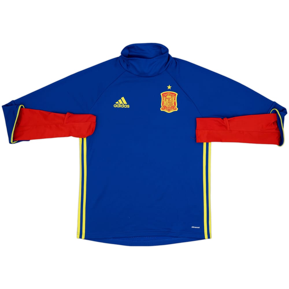 2016-18 Spain adidas Drill Top - 8/10 - (S)