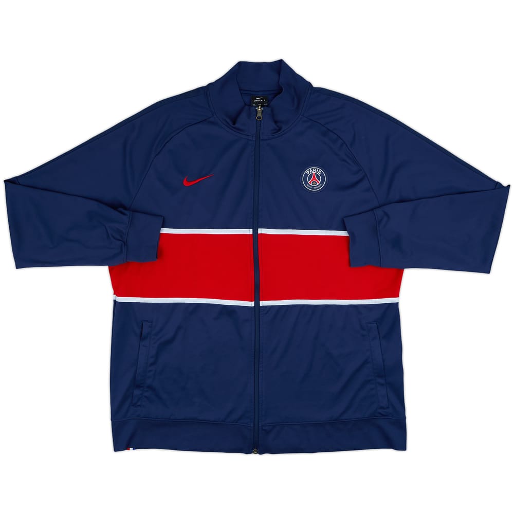 2020-21 Paris Saint-Germain Nike Track Jacket - 8/10 - (XXL)