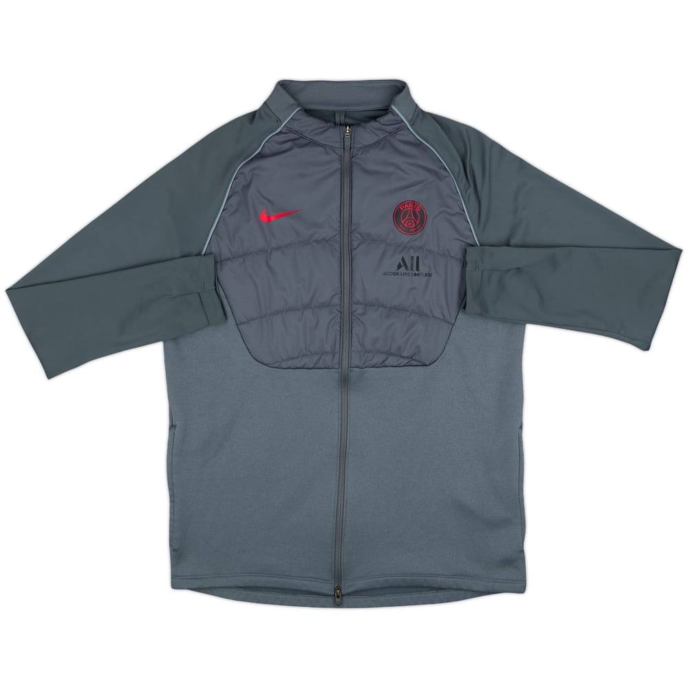 2021-22 Paris Saint-Germain Nike Track Jacket - 8/10 - (L)