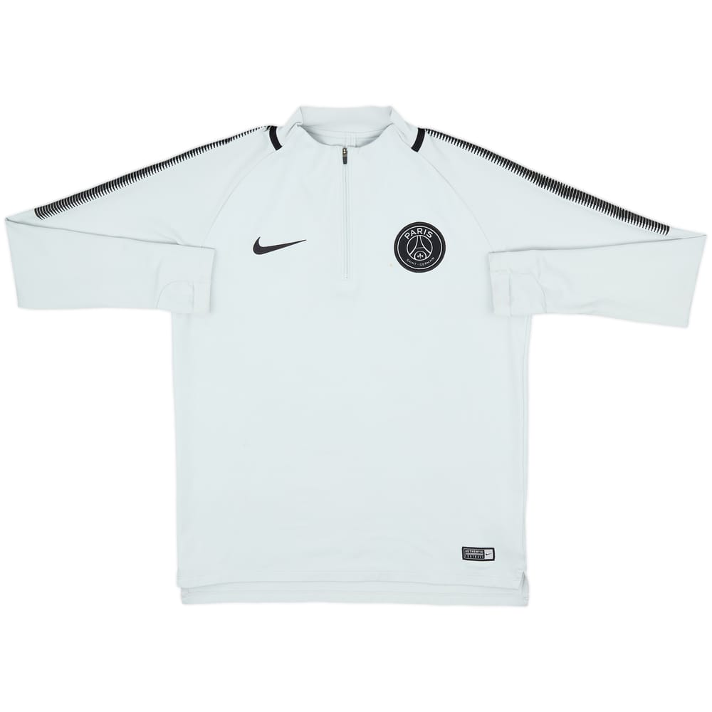 2017-18 Paris Saint-Germain Nike 1/4 Zip Drill Top - 5/10 - (M)