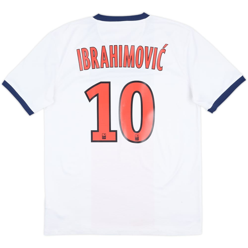 2013-14 Paris Saint-Germain Away Shirt Ibrahimovic #10 - 6/10 - (M)