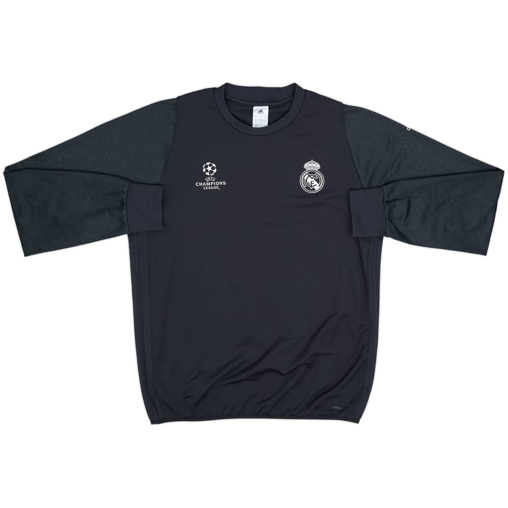 2016-17 Real Madrid adidas Sweat Top - 9/10 - (L)