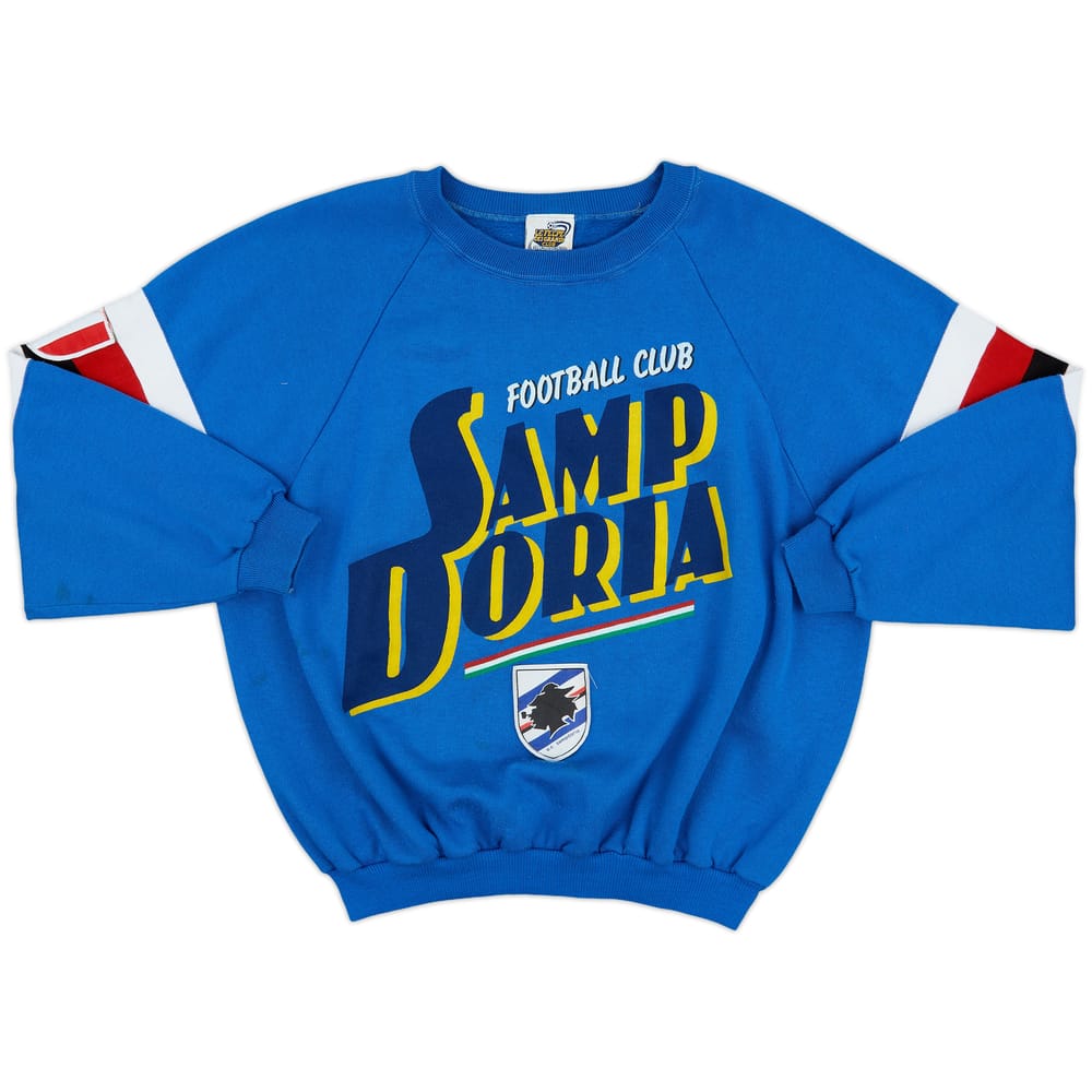 1990-91 Sampdoria Le Felpe Dei Grandi Club Sweat Top - 7/10 - (L)