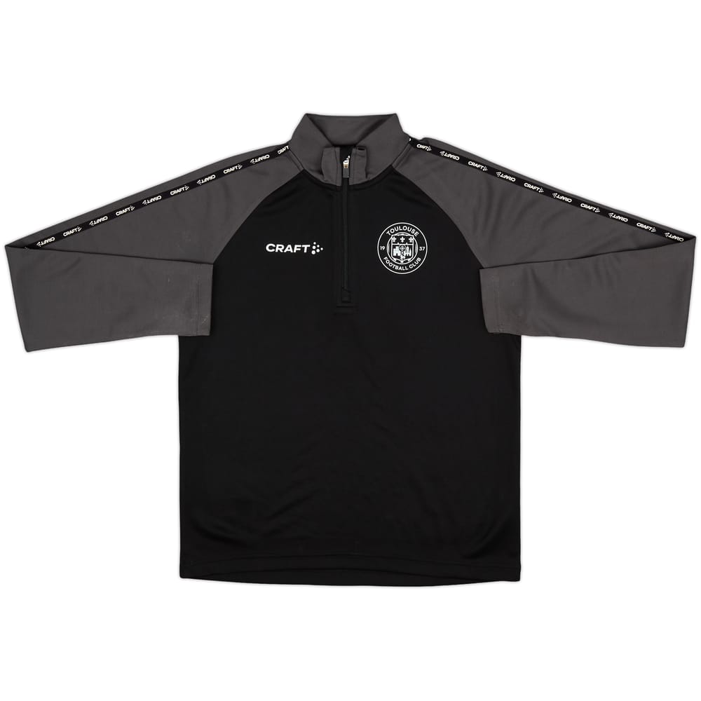 2021-22 Toulouse Craft 1/4 Zip Training Top - 9/10 - (S)