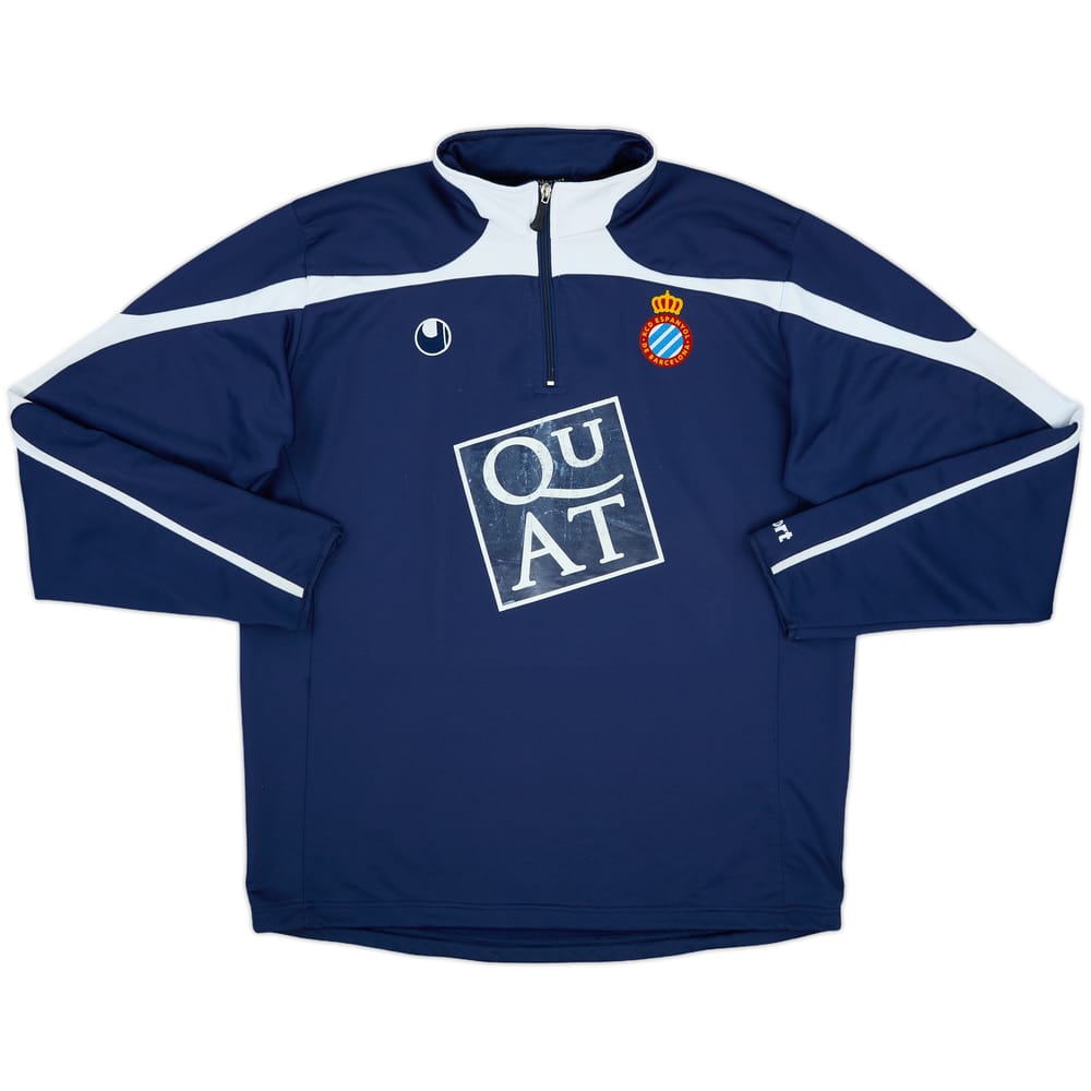 2006-07 Espanyol Uhlsport 1/4 Zip Drill Top - 5/10 - (XXL)