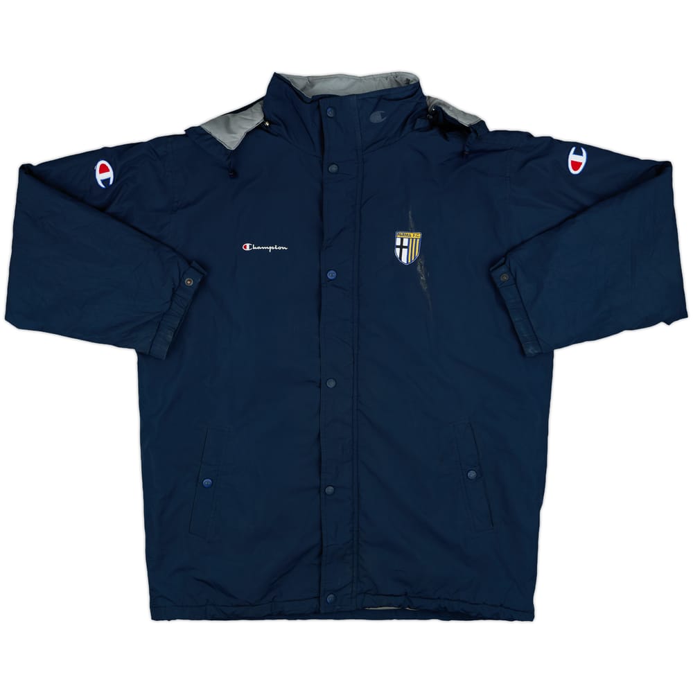 2003-04 Parma Champion Padded Bench Coat - 4/10 - (L)