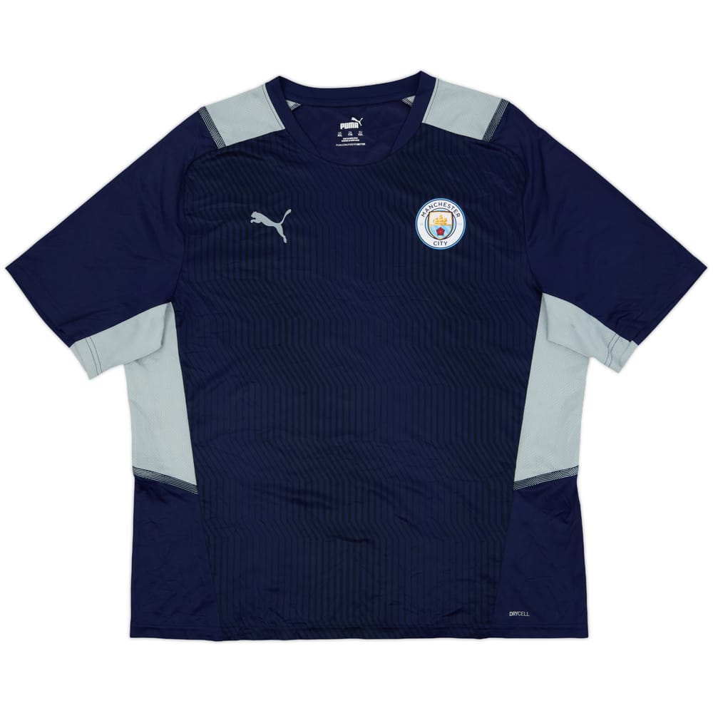 2021-22 Manchester City Puma Training Shirt - 9/10 - (XXL)