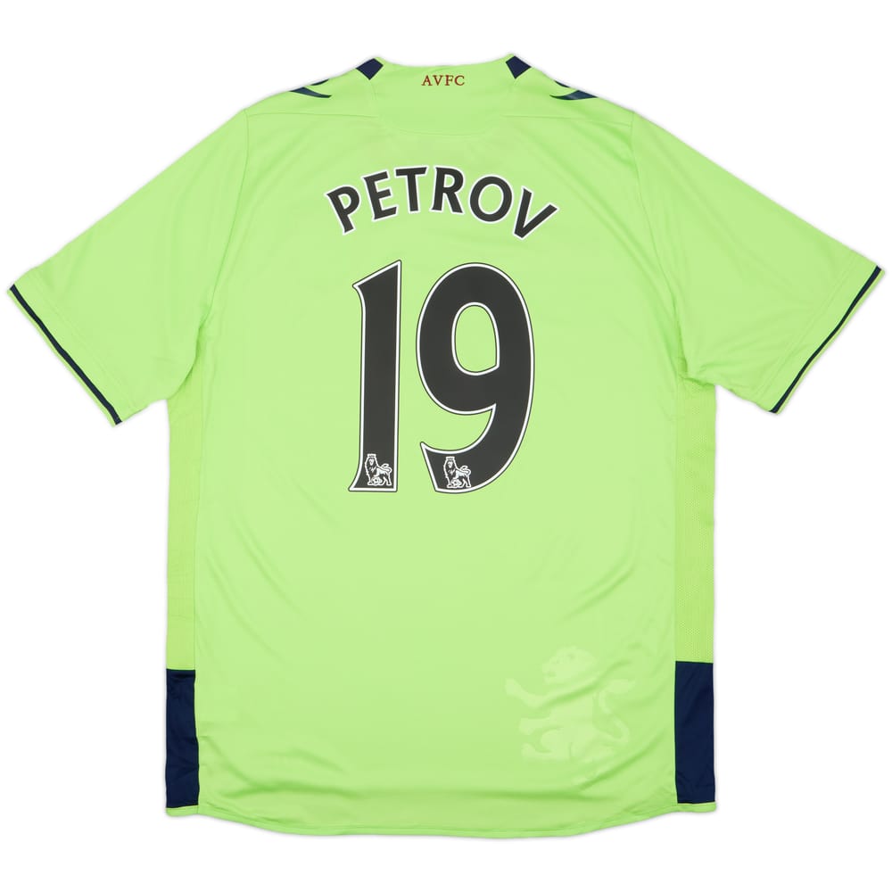 2012-13 Aston Villa Away Shirt Petrov #19 - 9/10 - (S)