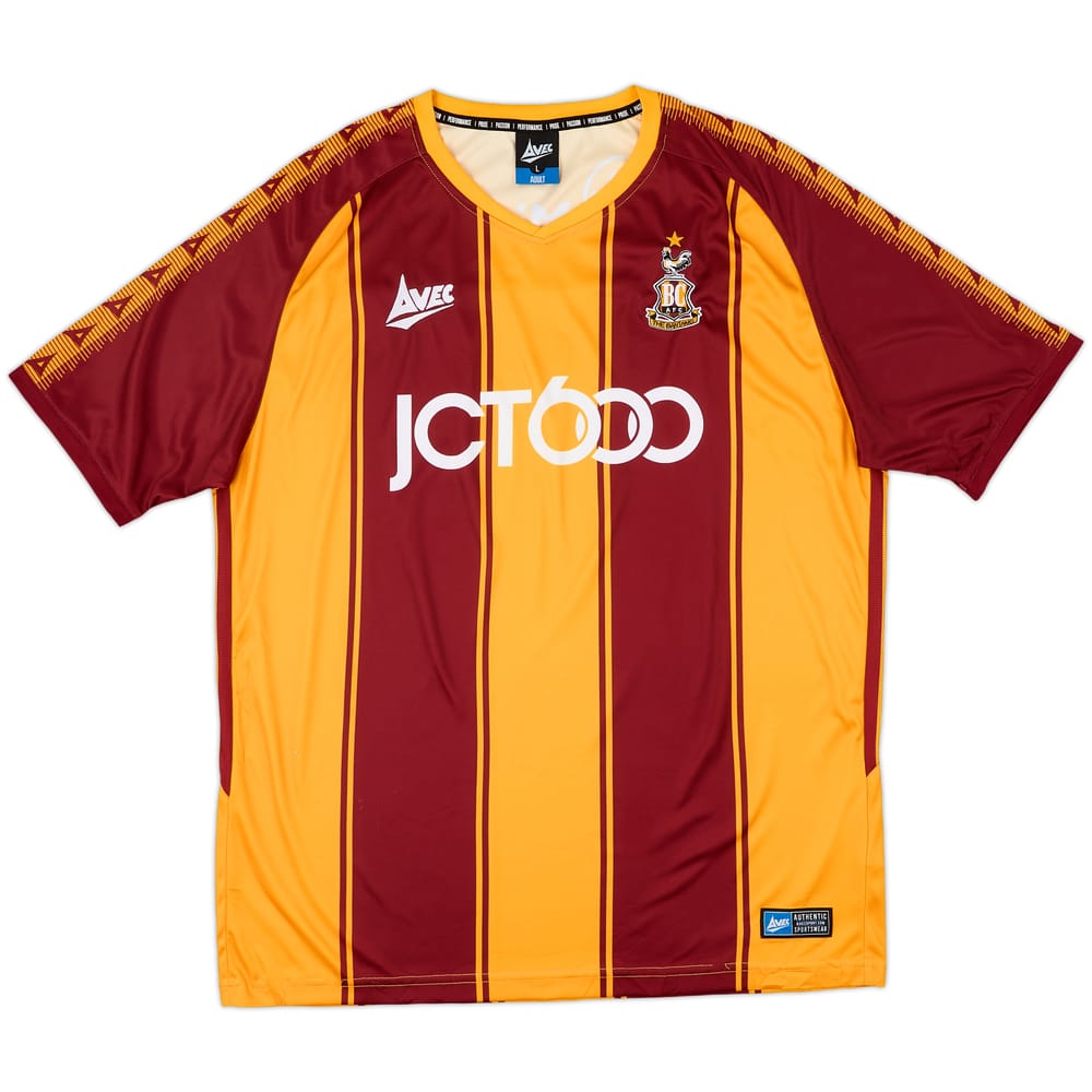 2020-21 Bradford City Home Shirt - 9/10 - (L)