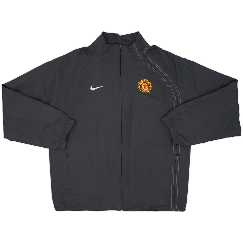 2004-05 Manchester United Nike Track Jacket - 8/10 - (M)