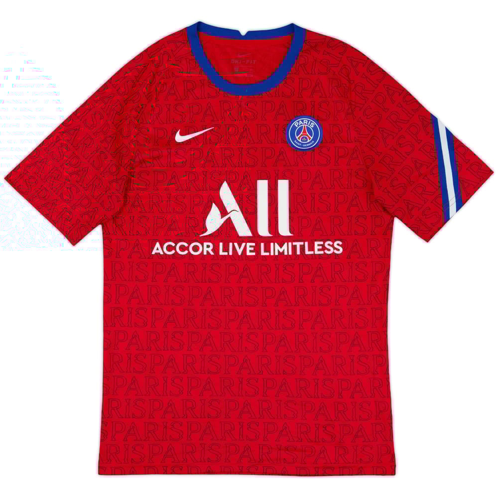 2020-21 Paris Saint-Germain Nike Training Shirt - 7/10 - (S)