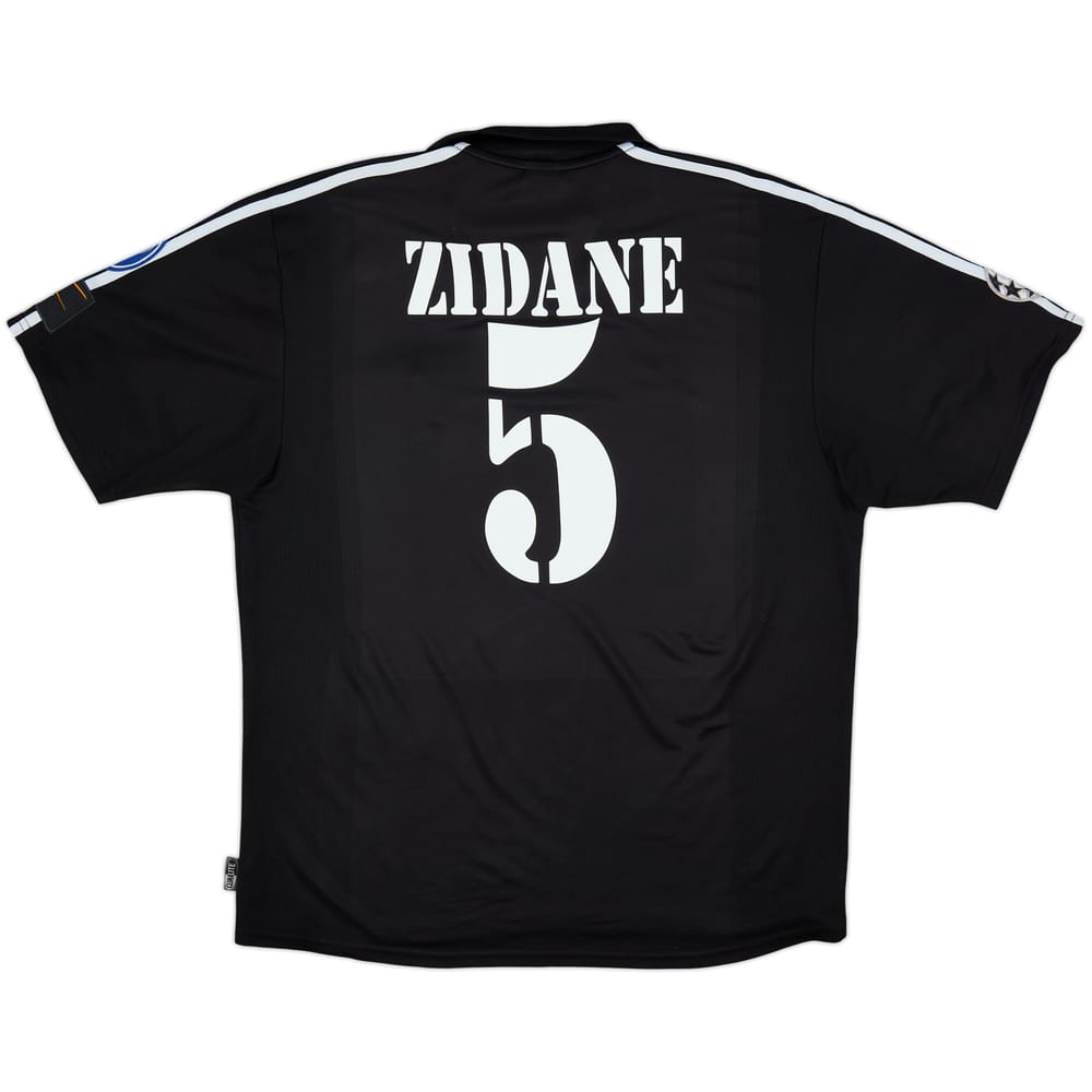 2001 Real Madrid Away Shirt Zidane #5 - 6/10 - (L)