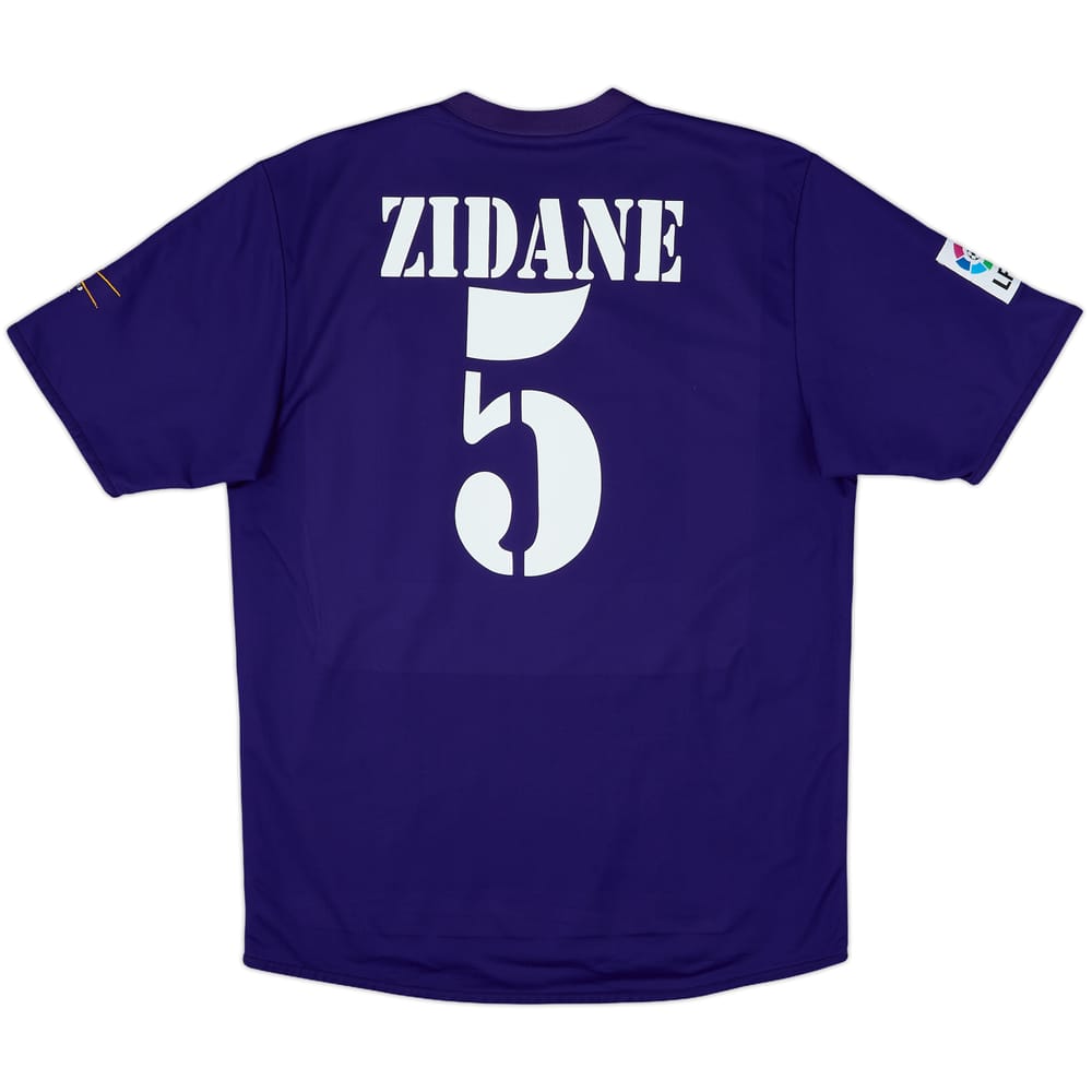 2002-03 Real Madrid Centenary Third Shirt Zidane #5 - 8/10 - (L)