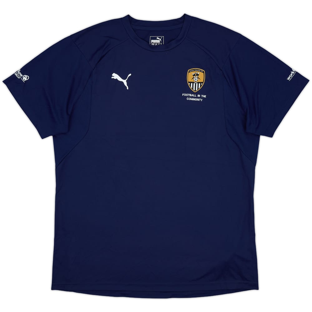 2017-18 Notts County 'Community' Puma Training Shirt - 10/10 - (XL)