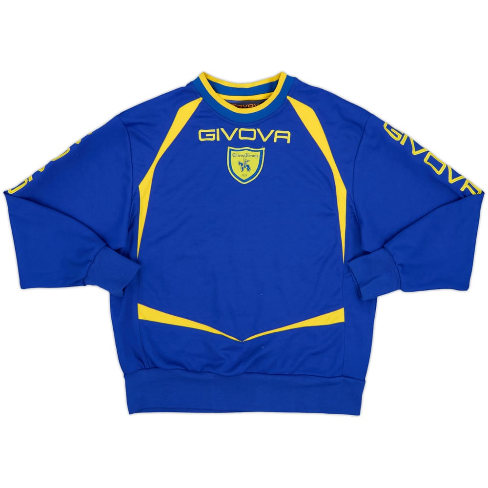 2009-10 Chievo Verona Givova Sweat Top - 8/10 - (M)