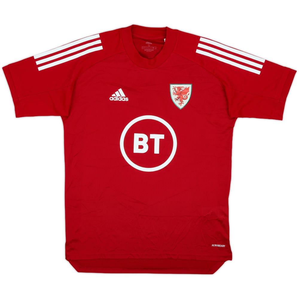 2020-21 Wales adidas Training Shirt - 10/10 - (S)