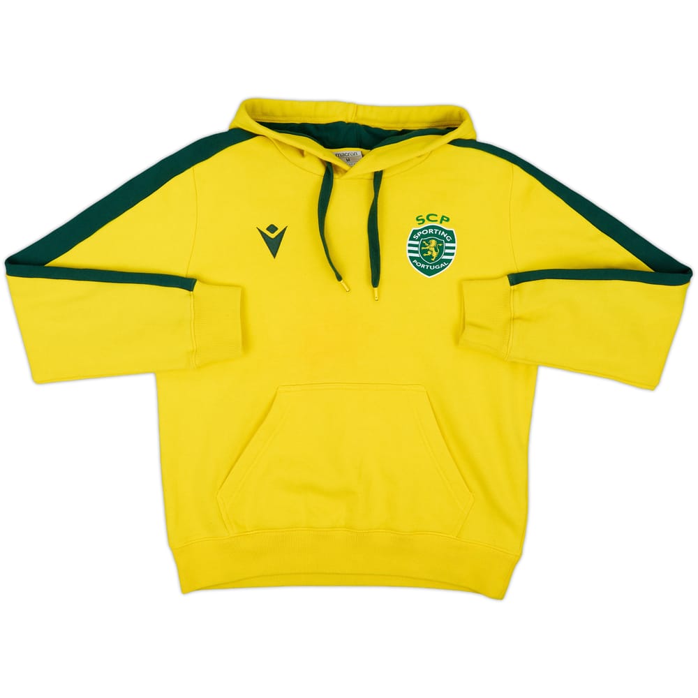 2020-21 Sporting CP Macron Hooded Sweat Top - 7/10 - (M)